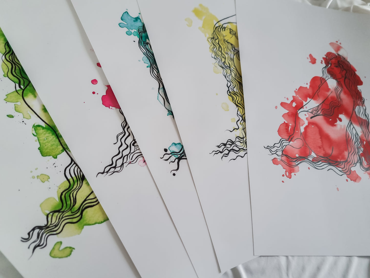 Feminine Energy Print Set
