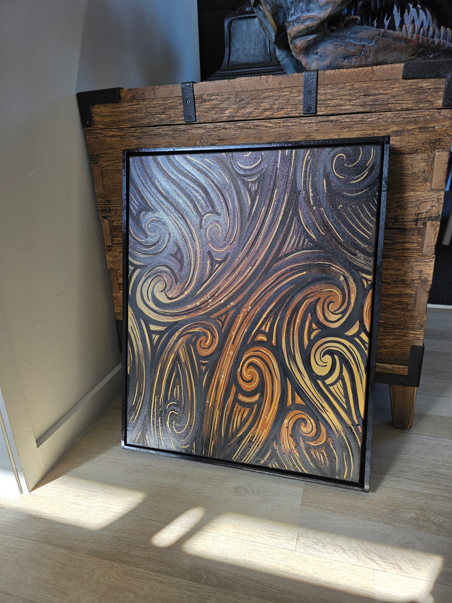 Ake ake ake Original Canvas Painting