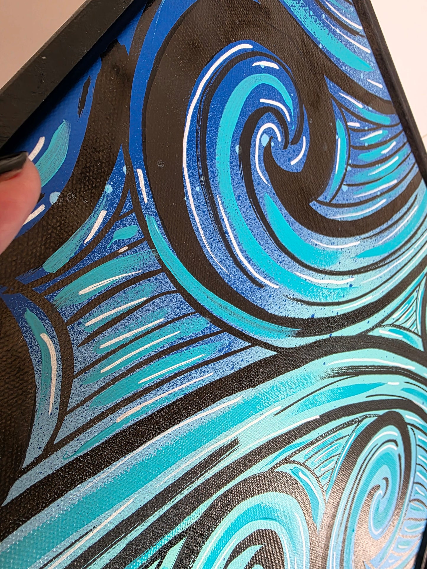 Koru Original Canvas Painting