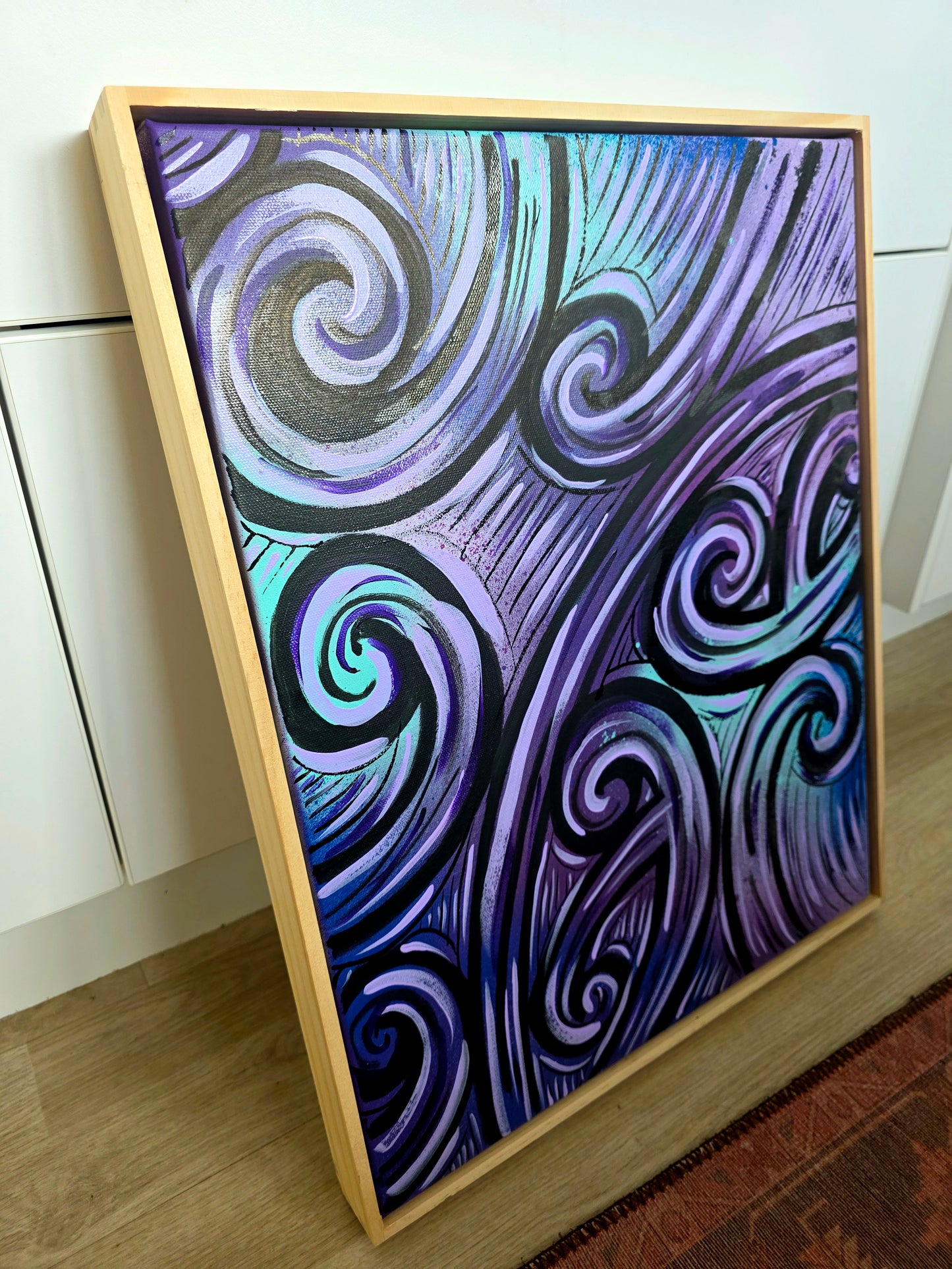 Waiporoporo Original Canvas Painting