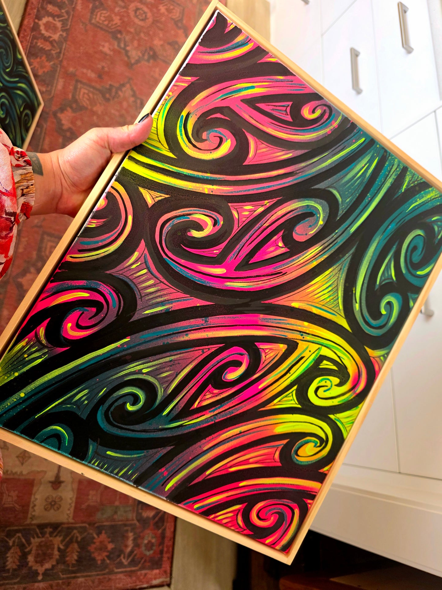 Colours of Paradise Original Canvas Painting