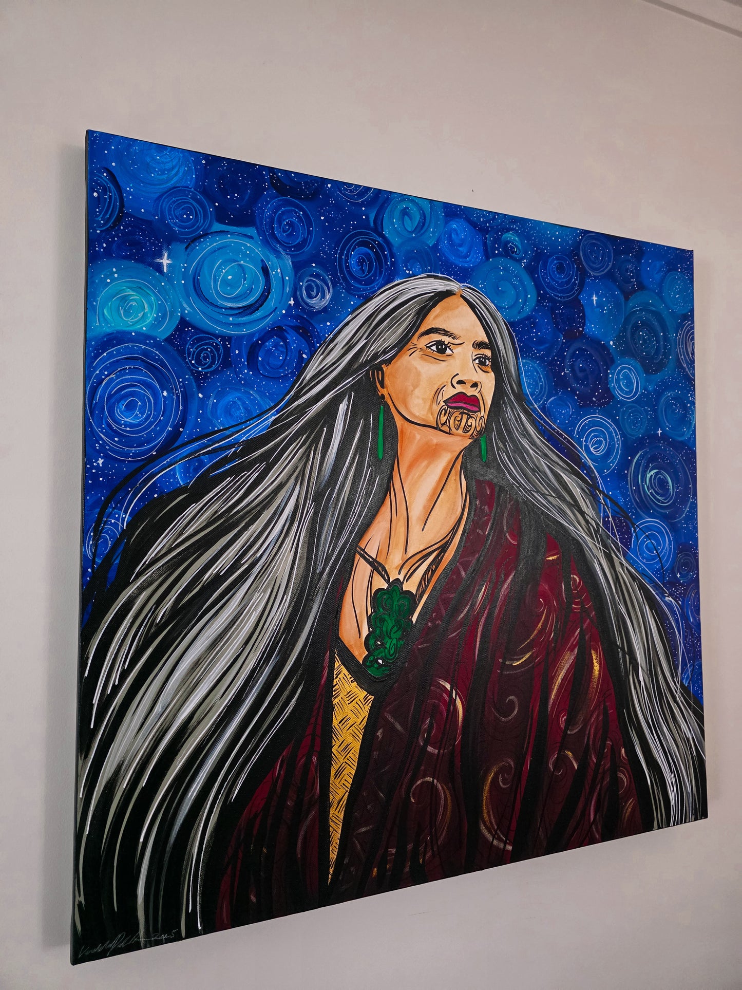 Tohunga Original Painting