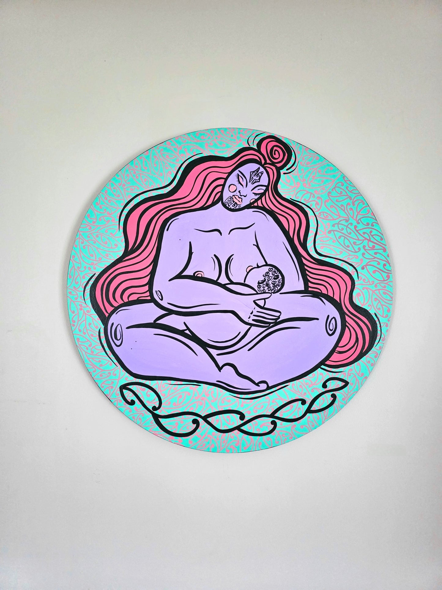 Māmā Awhi Original Canvas Painting