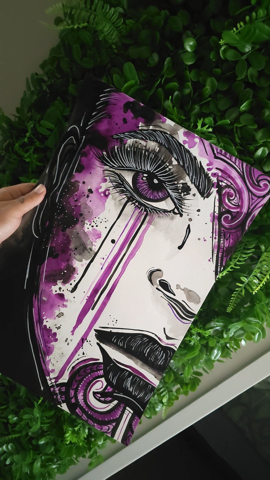 Colour Me Purple Print
