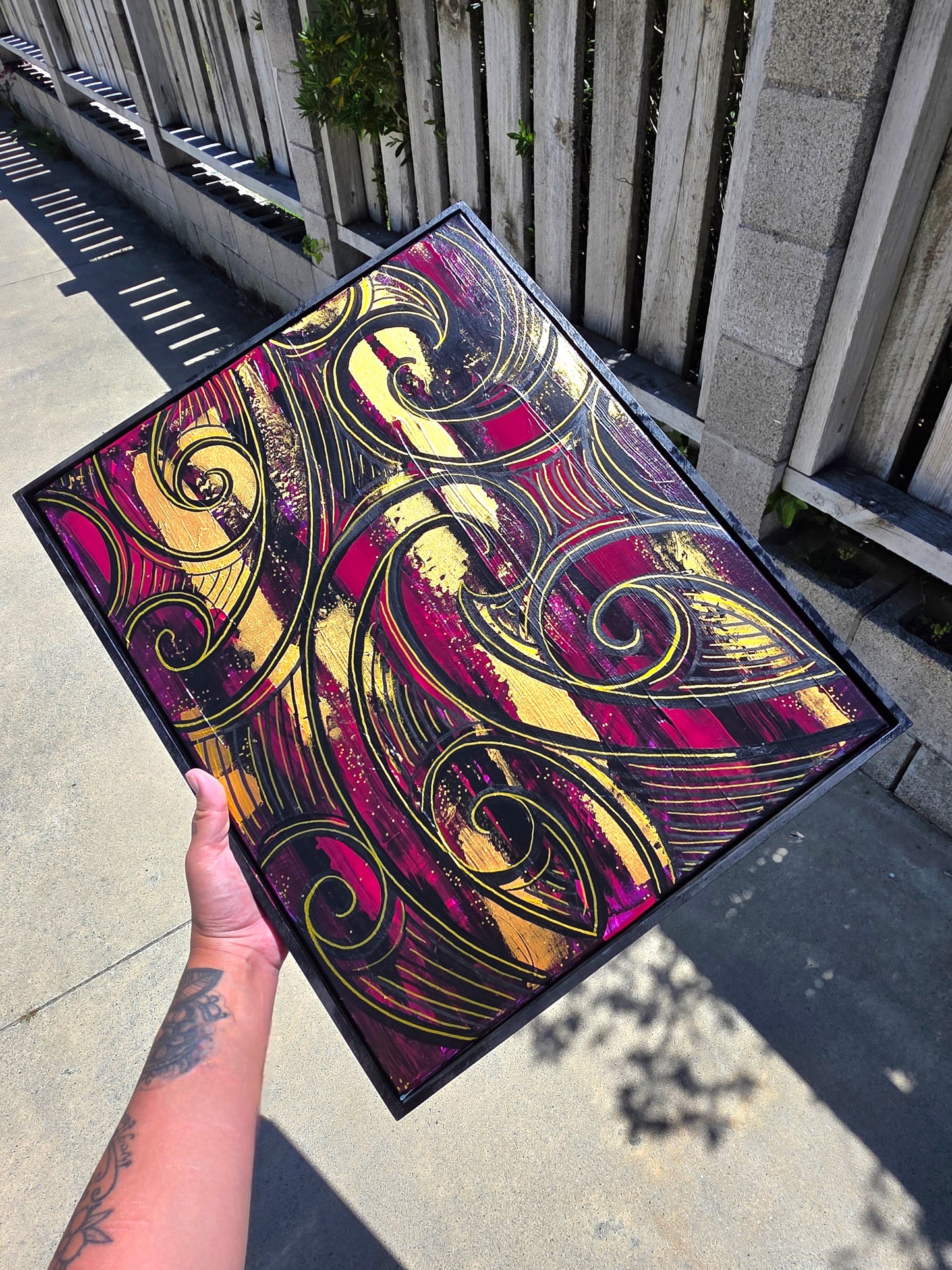 Āhua Original Canvas Painting