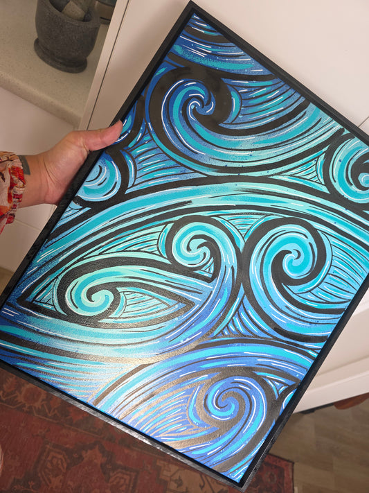 Koru Original Canvas Painting