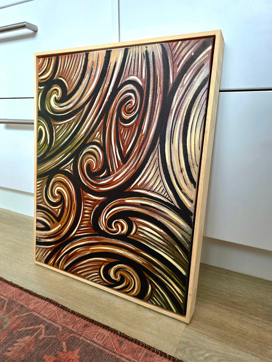 Dust to Dust Original Canvas Painting