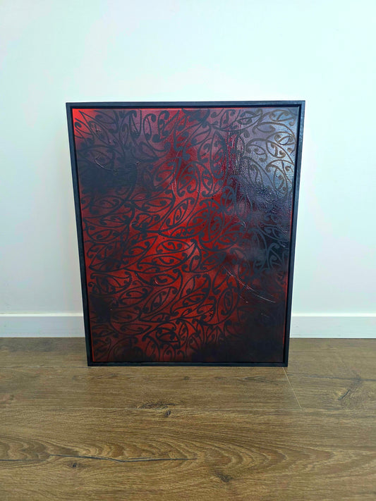 The Blood Lines Original Canvas Painting