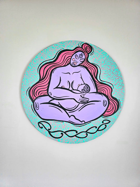 Māmā Awhi Original Canvas Painting