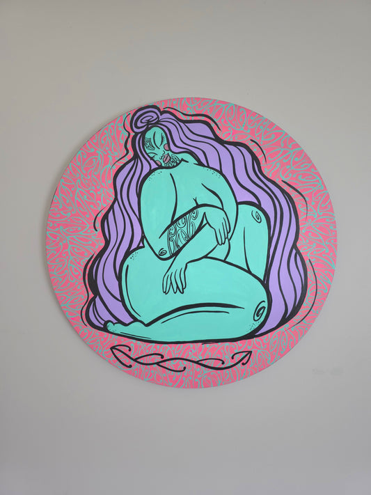 I am enough Original Canvas Painting