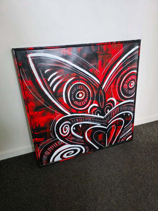 Manaaki Manaia Original Canvas Painting