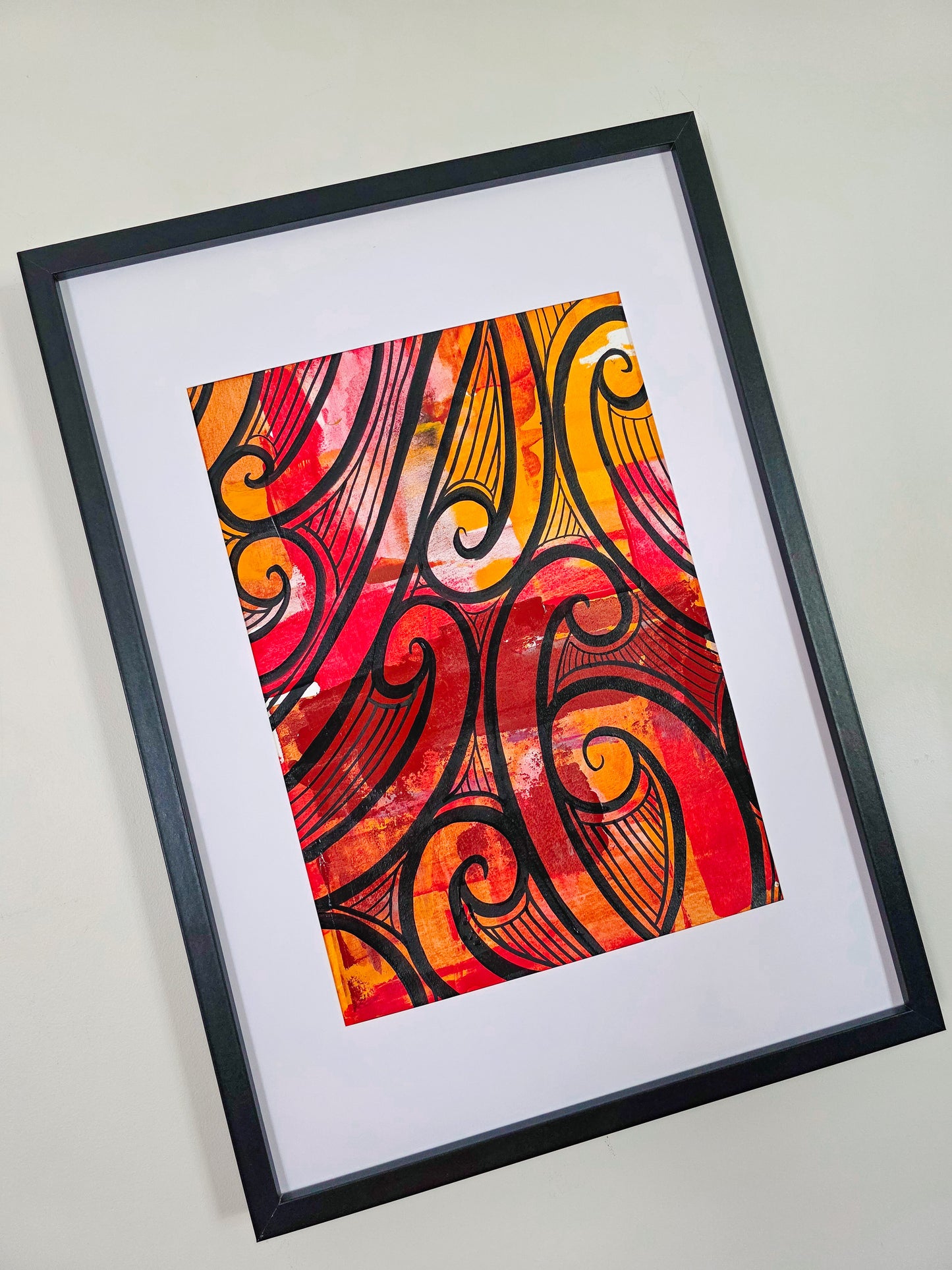 Karaka Koru Original Painting