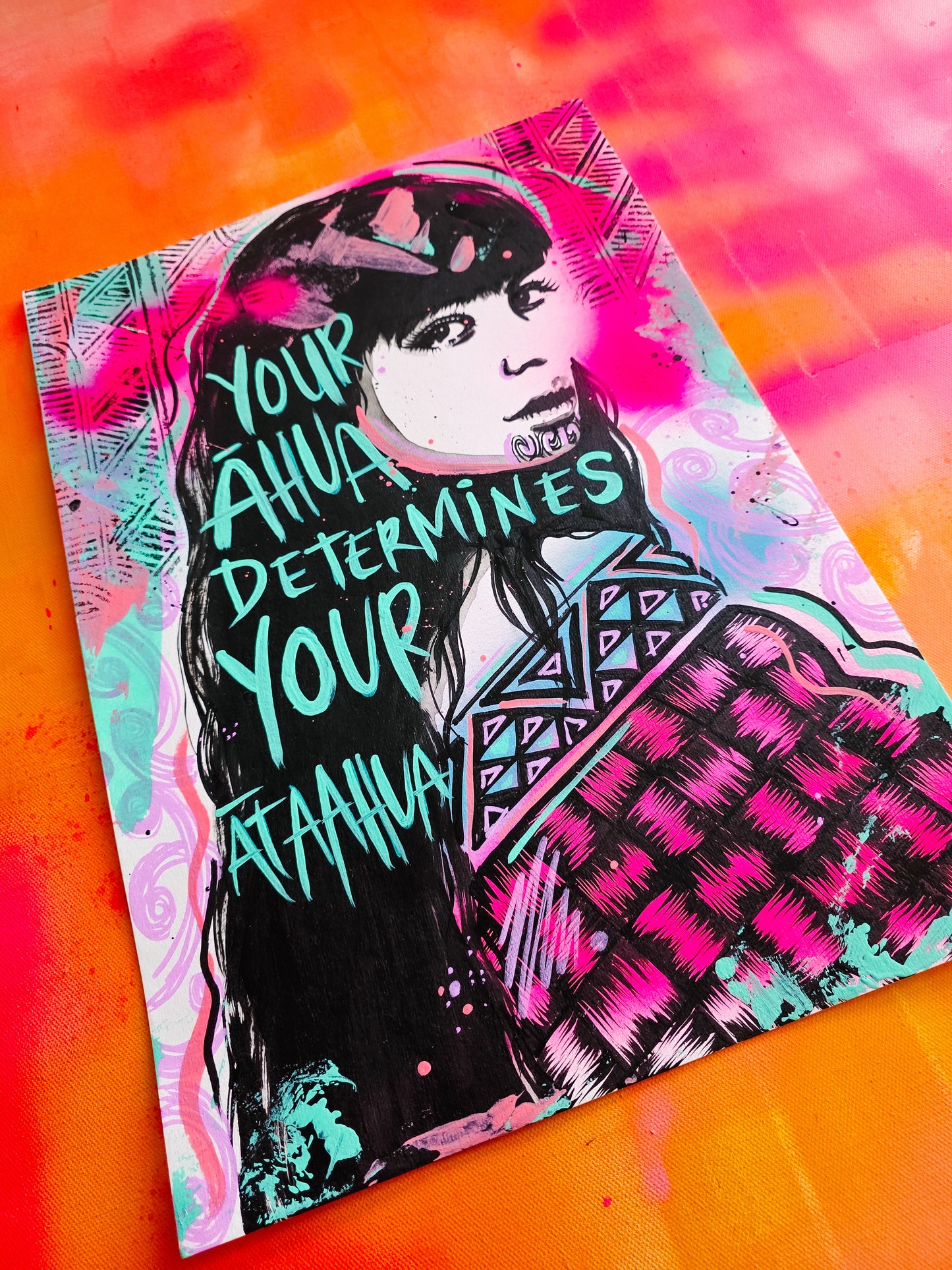 Your Āhua Determines Your Ātaahua Original Painting