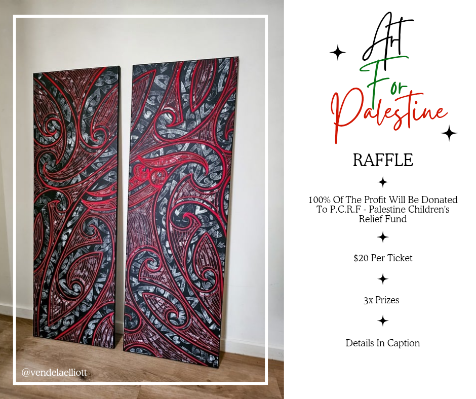 ART FOR PALESTINE RAFFLE TICKET