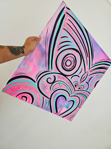 Manaia Original Canvas Painting