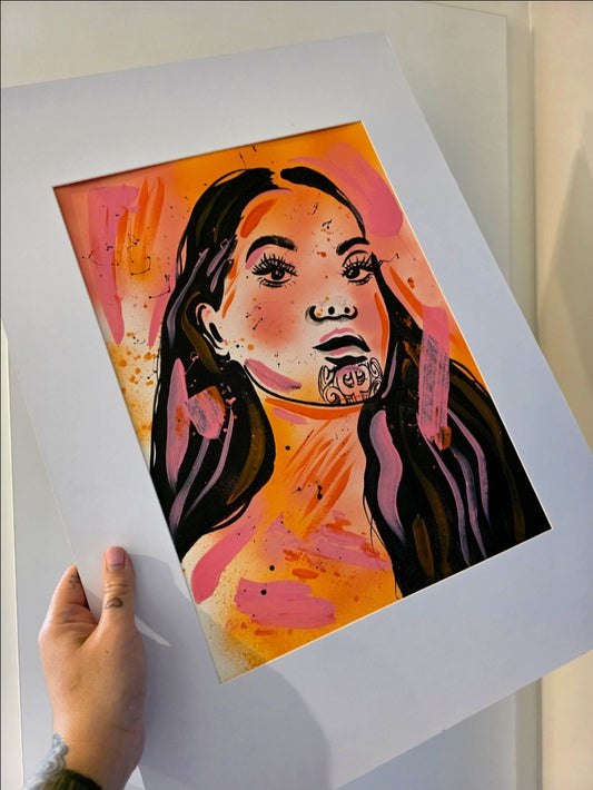 The Modern Wāhine (Atawhai) Original Painting