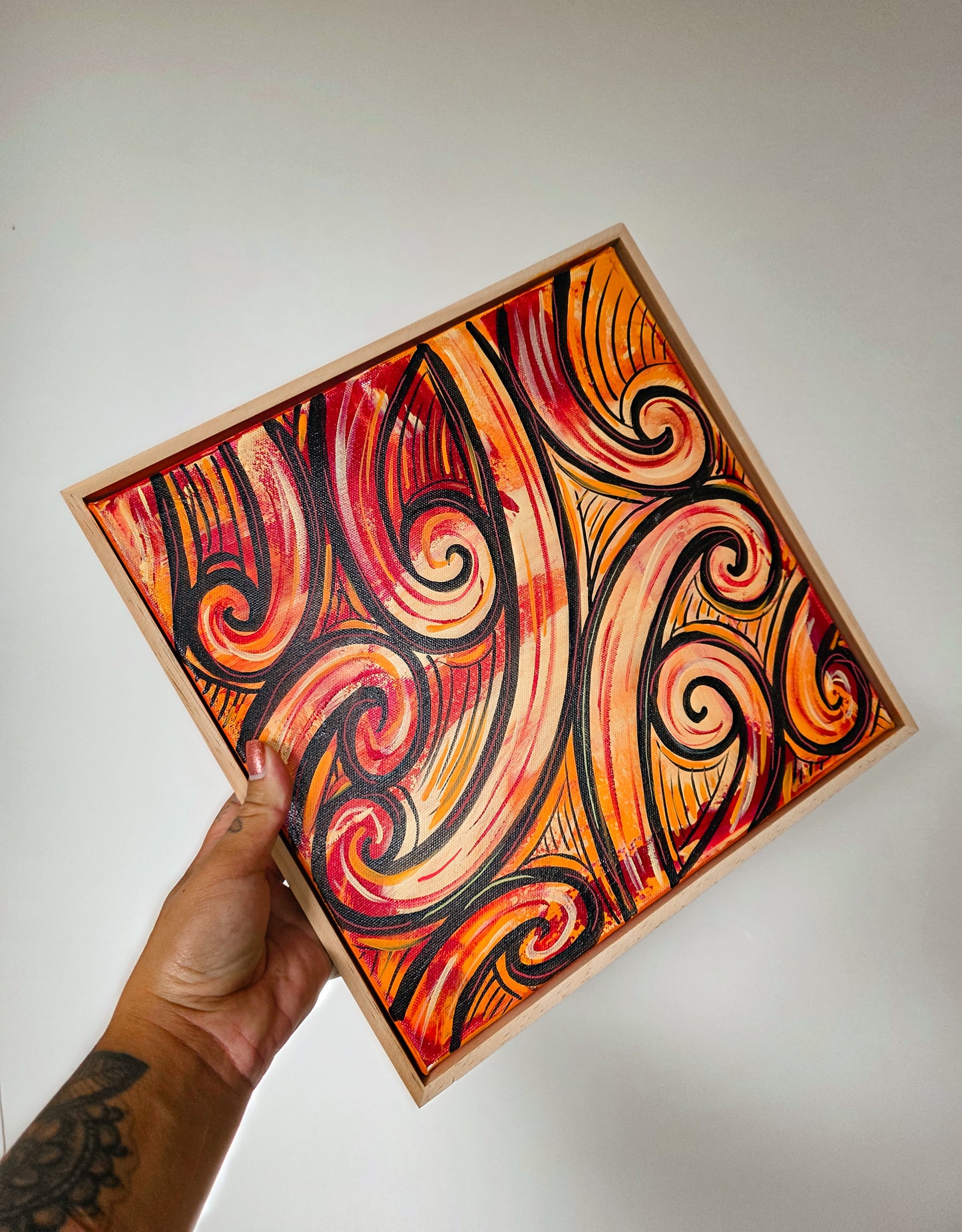 Firestorm Original Canvas Painting