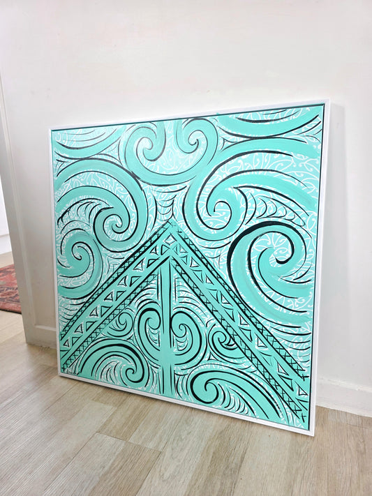 Te Tinana Original Canvas Painting