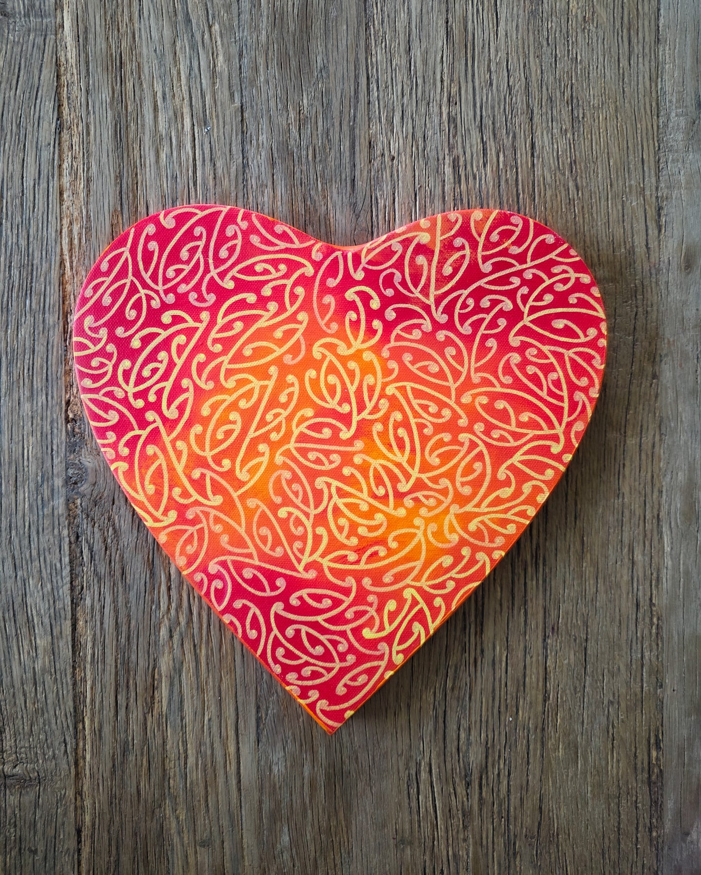 Karaka Manawa Original Canvas Painting