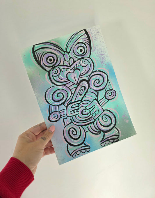 Taniwha Pt2 Original Painting