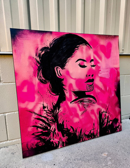 Hurihia tō aroaro ki te rā, tukuna tō ataarangi ki muri i a koe Original Canvas Painting