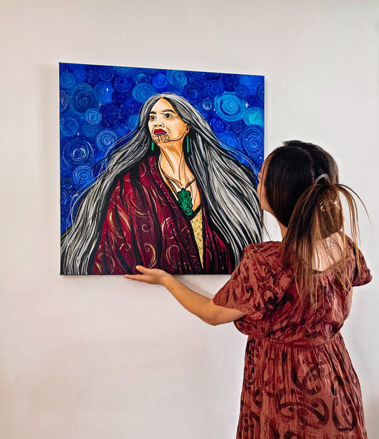 Tohunga Original Painting