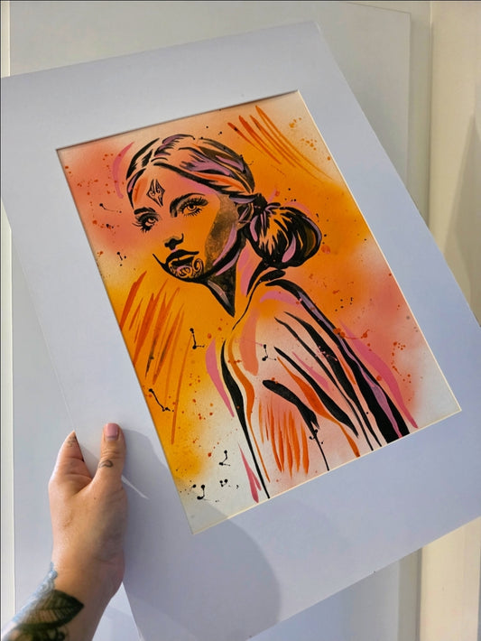 The Modern Wāhine (Maia) Original Painting