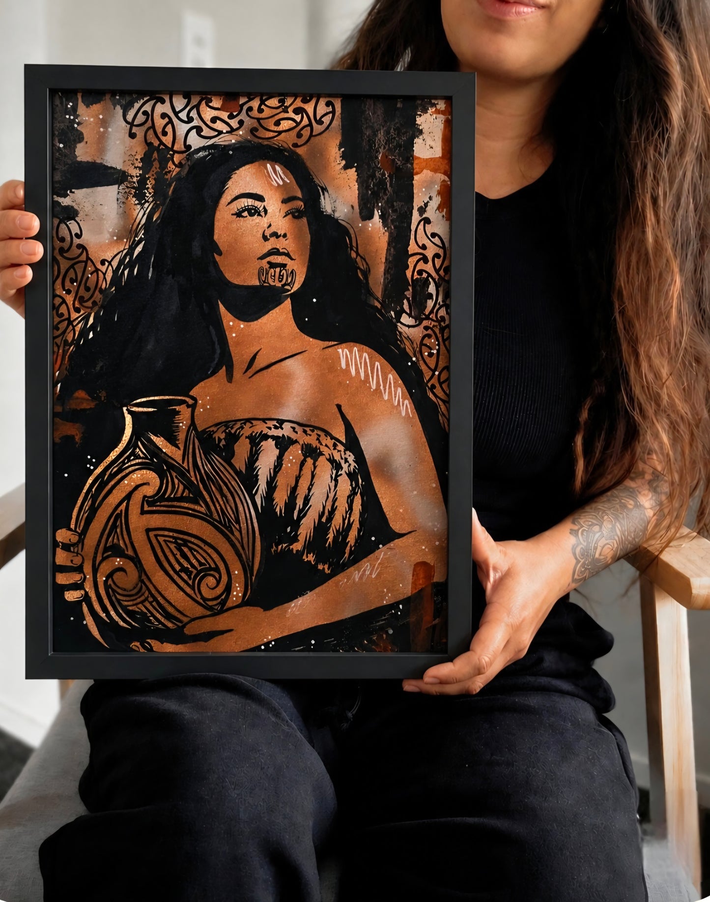He Kāwai Hue, He Kāwai Tangata Original Painting
