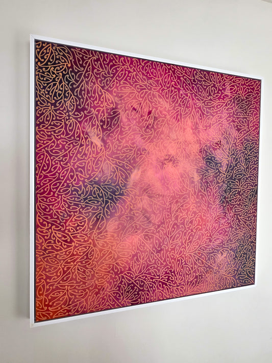 Waiho i te toipoto, kaua i te toiroa Original Canvas Painting