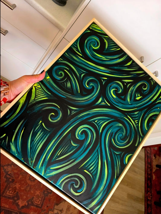 Evergreen Original Canvas Painting