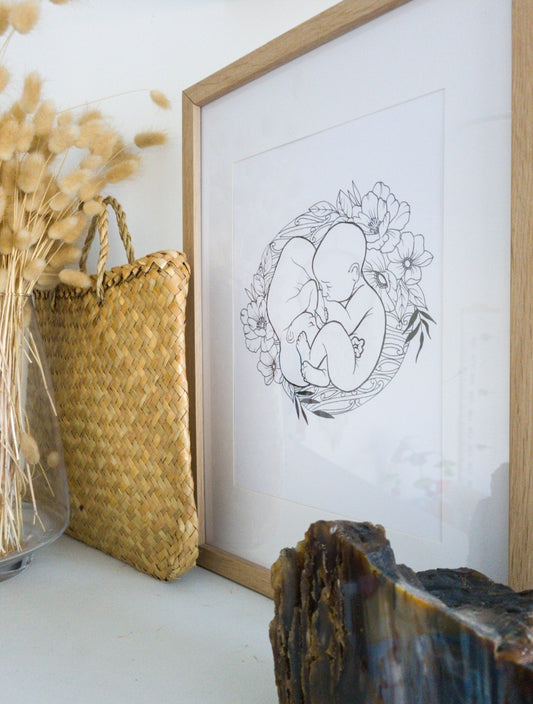 The Womb Original Art